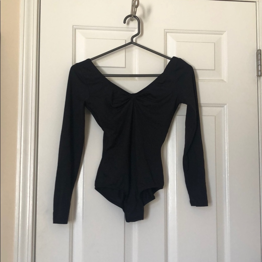 Black Natalie leotard